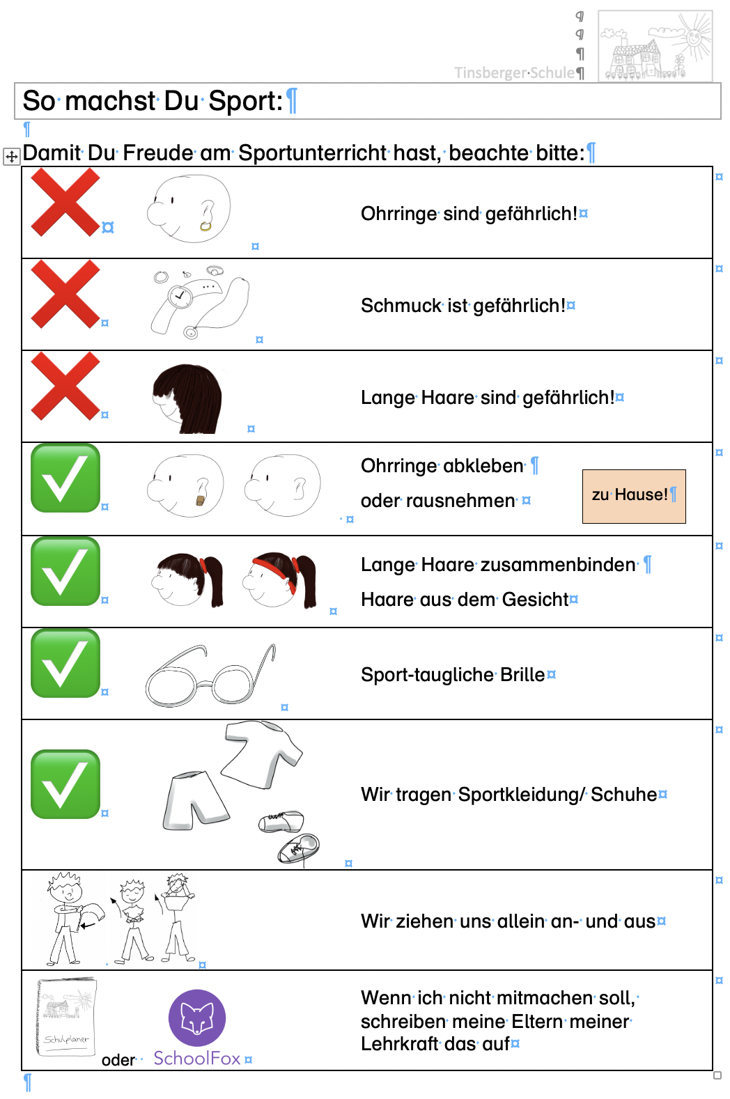 Sportregeln